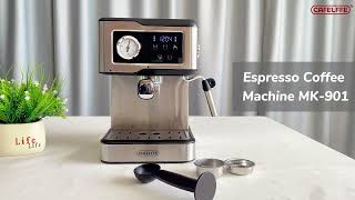 Cafelffe Semiautomatic Espresso Machine MK901 [upl. by Liddle]