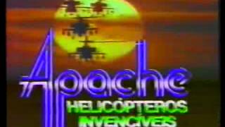 Apache – Helicópteros Invencíveis 1990 Raro [upl. by Nolahp]