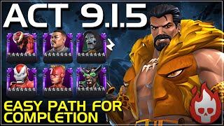 MCOC Act 915  Easy Path For Completion  Hyperion vs Kraven  2024 [upl. by Ree]