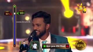 Hiru Star Grand Finale Mangala Denex Ahenawanam Song [upl. by Nylatsirk835]