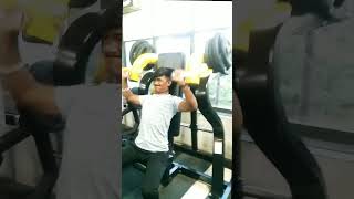 80 kg shoulder press max out  shorts gym [upl. by Christianity]