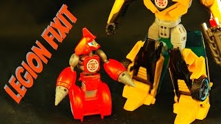 Transformers Robots in disguise 2015 Fixit legion class review [upl. by Akimik]