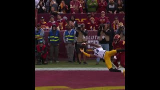 quotGeorge Pickens’ Unreal Horizontal TD Catch vs Commanders 🤯🔥nfl georgepickens nflhighlights [upl. by Nylia]