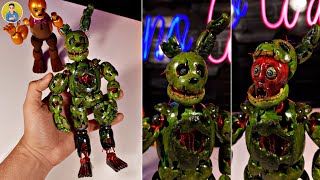 SPRINGTRAP😱 FNAF 3UCNFNAF AR PLASTILINA✔✔PORCELANA O POLYMER CLAY FIGURE [upl. by Orsini]