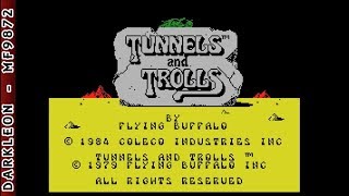 Colecovision  Tunnels and Trolls 1984  Intro [upl. by Pepito]