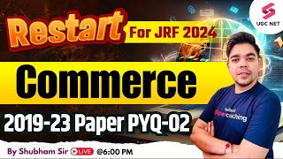 UGC NET Commerce Questions  UGC NET Commerce Imp PYQs Part2  Shubham Sir [upl. by Aivon]