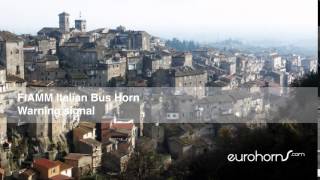 FIAMM ALA Italian Bus Horn [upl. by Bostow141]