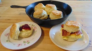 3 Ingredient Butter Biscuits – Best Biscuit Ever – Bret’s Favorite  The Hillbilly Kitchen [upl. by Gnolb]