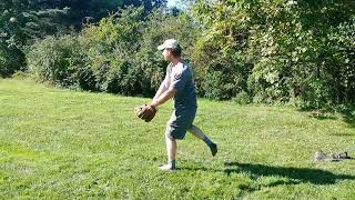 Shoeless Joe 1949 Golden Era edition Baseball Glove In Action [upl. by Engamrahc]