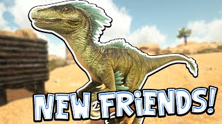 Ark Scorched Earth  NEW FRIENDS 4 Scorched Earth Gameplay [upl. by Plossl]