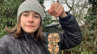 How to make home made bird food for wild birds Narrowboat Girl [upl. by Dominic317]