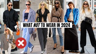 Fashion Trends To Avoid in 2024  What NOT To Wear [upl. by Becket960]