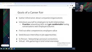 Career Fair Prep Workshop Spring 2024 [upl. by Tomasine]