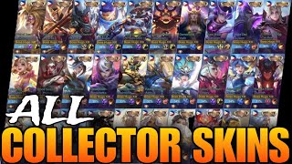 ML All Collector Skins Since July 2020 MLBB [upl. by Leasi]