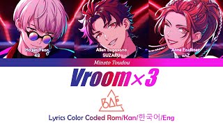 Vroom x3  BAE Paradox Live パラライ Color Coded Lyrics RomKan한국어Eng [upl. by Nosle115]