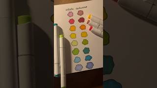 La palette autunnale che ci serviva 🎨🍁 coloring colori palette arte art tutorial asmr [upl. by Lainahtan964]