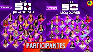 Todos Los Participantes De ‘LOS 50’ Segunda Temporada  Estreno Telemundo [upl. by Hyatt]