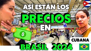 SUPERMERCADO en BRASIL 🇧🇷 es 💰CARO o BARATO Cuánto cuesta hacer la compra ASÍ ESTÁN LOS PRECIOS [upl. by Neruat449]