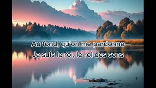 Zazie  Je suis un homme  Lyrics by Phoenix 💙✨ [upl. by Nomrej]