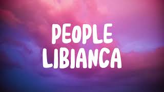 PEOPLE LIBIANCA LYRICS [upl. by Neimad]