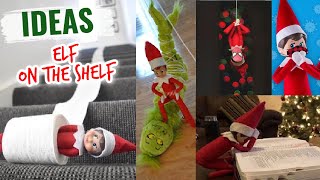 🔴🔴 ELF ON THE SHELF  ELF EN EL ESTANTE IDEAS GRACIOSAS 🔴🔴 Fun Elf On The Shelf Ideas [upl. by Aniham892]