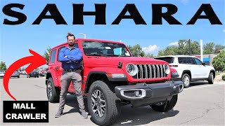 2024 Jeep Wrangler Sahara A Jeep For Mall Crawlers [upl. by Larentia]