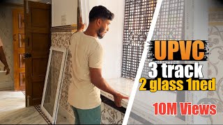 Why UPVC Windows UPVC Windows Price in India  Interior Iosis by Nihara 3track frame￼2glass1net [upl. by Nongim686]