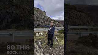 The geology around Kylesku bridge Scotland [upl. by Esorylime]