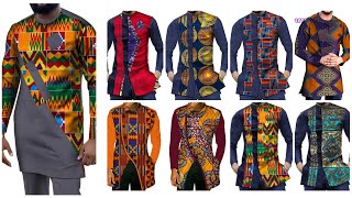 African batik printed shirts collection for men batik shirt design 2022 batik shirt collection [upl. by Accber]