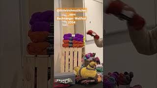 Backnanger Wollfest 2024 in Bearbeitung littlebishesstitchesyarn strickpodcast knitting [upl. by Napoleon210]