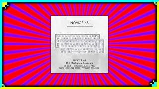 CIY Novice 68 Tester White Keyboard Unboxing [upl. by Sublett]