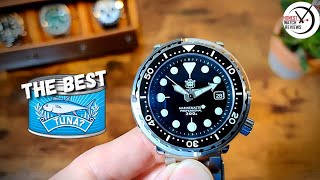 Steeldive SD1975 Seiko Tuna Homage Honest Watch Review HWR [upl. by Bertilla]