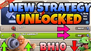 New BH10 Strategy for October 2024  Builder Best attack strategy coc [upl. by Ciprian]