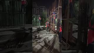 nightworkviralvideo construction civilengineering [upl. by Cullan54]