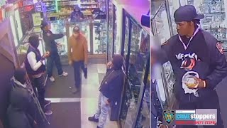 Deadly smoke shop shooting caught on camera in Harlem New York City [upl. by Noed167]