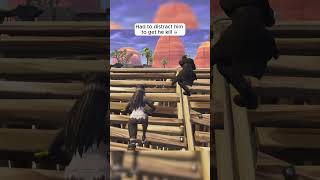 He got a little distracted😭fortnite gaming og fnclip fort [upl. by Madi32]