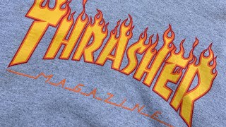 HOODIE THRASHER FLAME ORIGINAL [upl. by Karla]