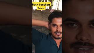 Team Back Benchers Shooting BTS Pushparaj Movie Hindi Full Video BackBenchers77 pushpaytshorts [upl. by Nadabb]