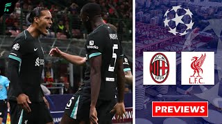 🔴 AC MILAN 🇮🇹 VS 🏴󠁧󠁢󠁥󠁮󠁧󠁿 LIVERPOOL FC ● Champions League 202425 League Phase Matchday 1 Previews ✅️ [upl. by Annehs]