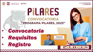 🔊¡¡ATENCIÓN🔊 😱👩CONVOCATORIA REGISTRO Y REQUISITOS PARA LA INCORPORACIÓN A LA BECA PILARES 2023😱🧒 [upl. by Wilmer867]