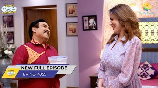 FULL EPISODE 4055  Babita Ne Diya Jethalal Ko Special Gift  Taarak Mehta Ka Ooltah Chashmah [upl. by Kenlee]