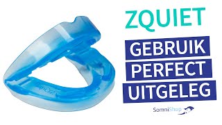 ZQuiet Snurkbeugel – Gebruik perfect uitgeleg [upl. by Iam]