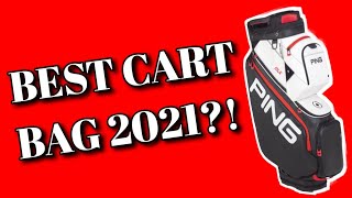 BEST GOLF BAG 2020  PING DLX REVIEW  GOLF CART BAG REVIEW [upl. by Domini]