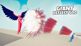 GIANT DEFLECT GOD vs EVERY GOD  TABS Totally Accurate Battle Simulator Gameplay [upl. by Esilrac157]