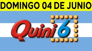 Resultados del sorteo quini 6 del Domingo 4 de Junio del 2023 [upl. by Husch899]