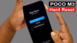 POCO M3 Hard Reset amp Pattern Unlock  POCO M3 M2010J19CI Factory Reset Without PC [upl. by Cathlene]