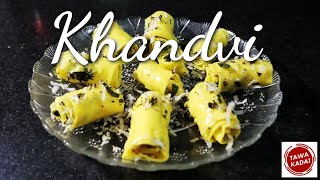 Khandvi  Easy To Make Recipe By Parul Chauhan Shorts [upl. by Conchita]