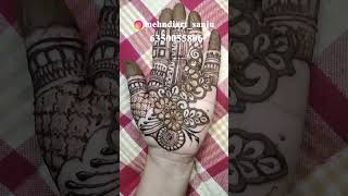 Momedian mehndi design [upl. by Mehitable]