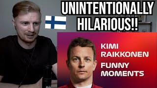 Reaction To Kimi Raikkonen Funny Moments [upl. by Sarkaria]