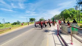 56th Lusaka Brass Band Liseli youthday [upl. by Ameehs]